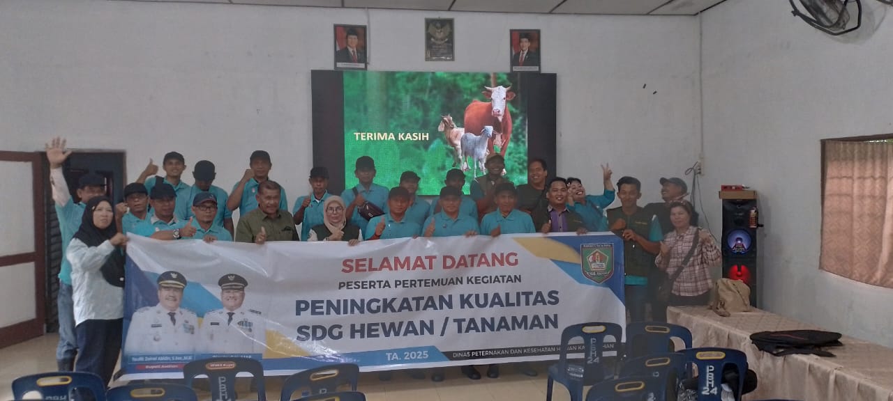  DINAS PETERNAKAN DAN KESEHATAN HEWAN KAB.ASAHAN MELAKUKAN PEMBINAAN KPD PETERNAK SAPI DI P. PULAU